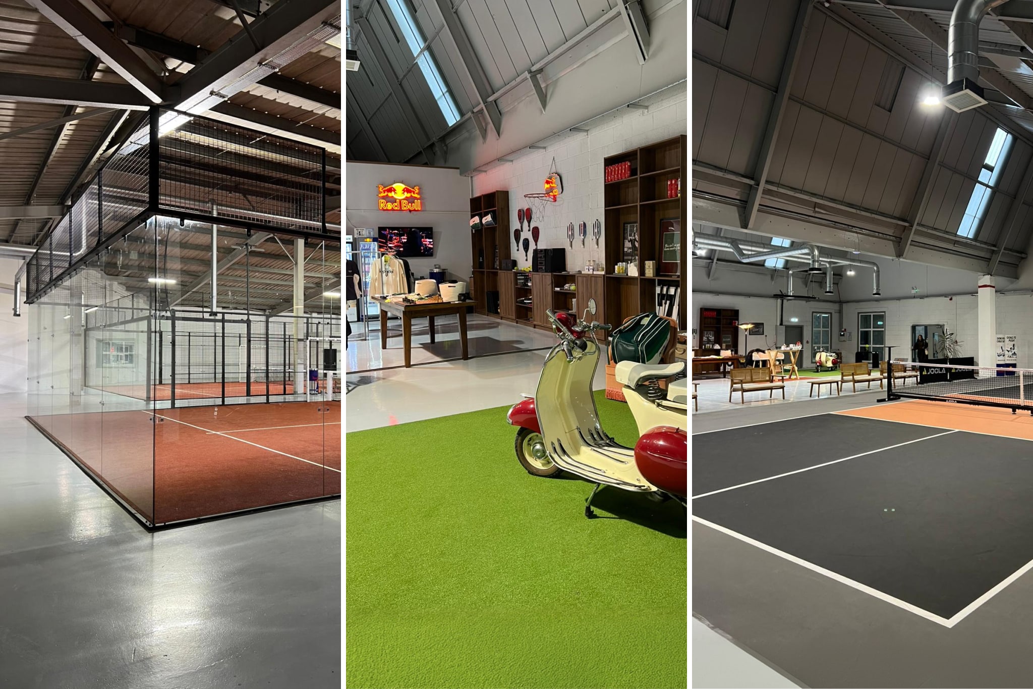 The Court Padel - Services Collage - Image 3